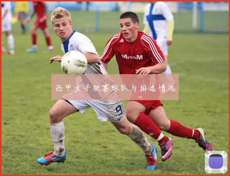 西甲女子联赛球队与排名情况